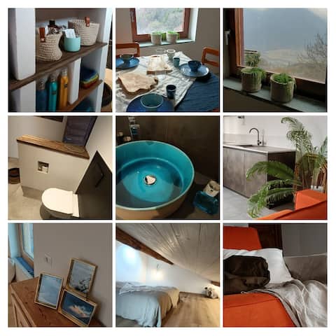 Chez-Nena, a cozy 45-square-meter accommodation.