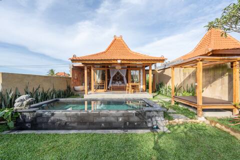 Infinity pool rice fields view 1 BR