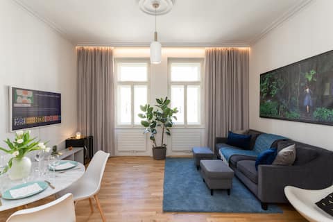Successful Airbnb property: Stylish Prague Home • Parks & Cafés • Like a Local in Nusle