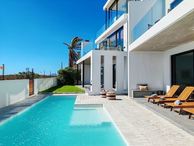 Sunset Beach Villa with Pool and Table Bay Views