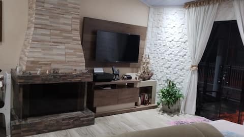 Airbnb em destaque: Beach House 350 meters from the sea em Balneário Gaivota
