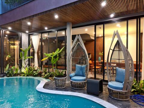 Luxury villa, sauna, jacuzzi 7brs