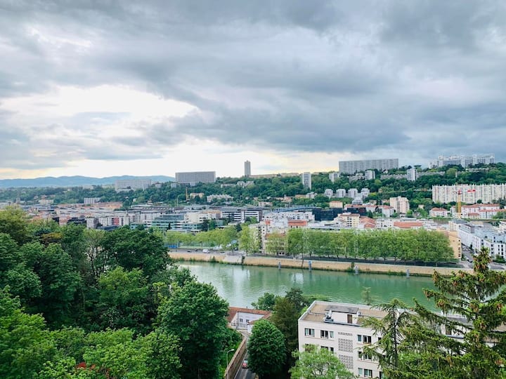 Homeypic Lyon 4 Avec Superbe Vue Sur La Saône - Écully