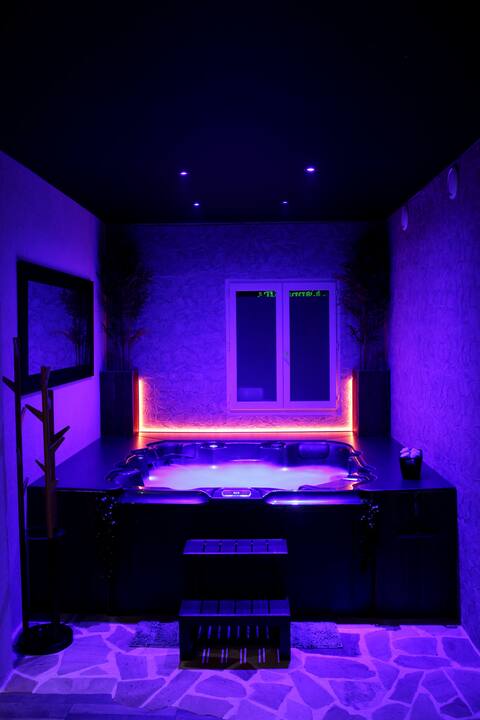 The apartment loft with private spa