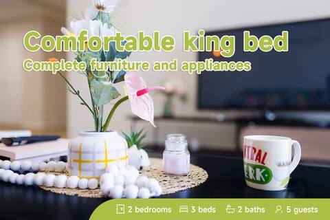 Spacious 2Bedeoom Apartment -Lovely Nest