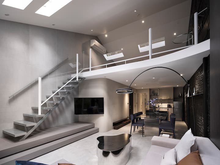 Secret Private Home - Detached/Villa/View Skylight/Zhongshan Business District/Ningxia Night…