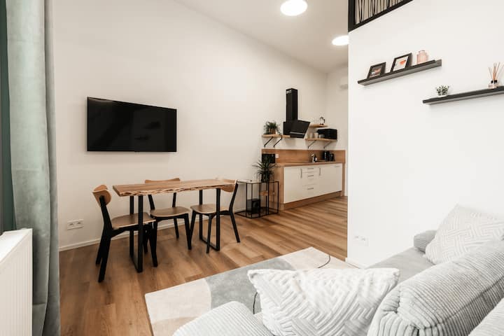 Apartment B | Ac | Netflix | Parking - 布爾諾