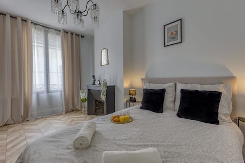 Cozy apartment in the center/15 min from Fontainebleau