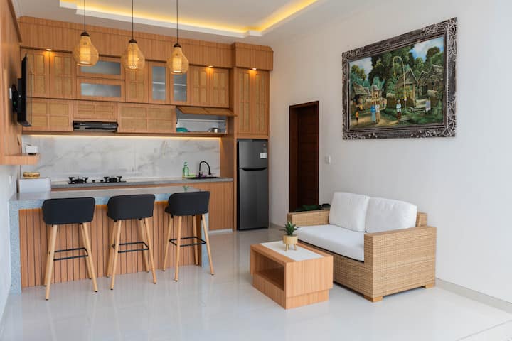 1br Villa Private Pool+kitchen- 4 Miles Sanur Port - Denpasar