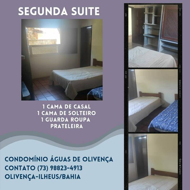 Segunda suite, con ventilador.