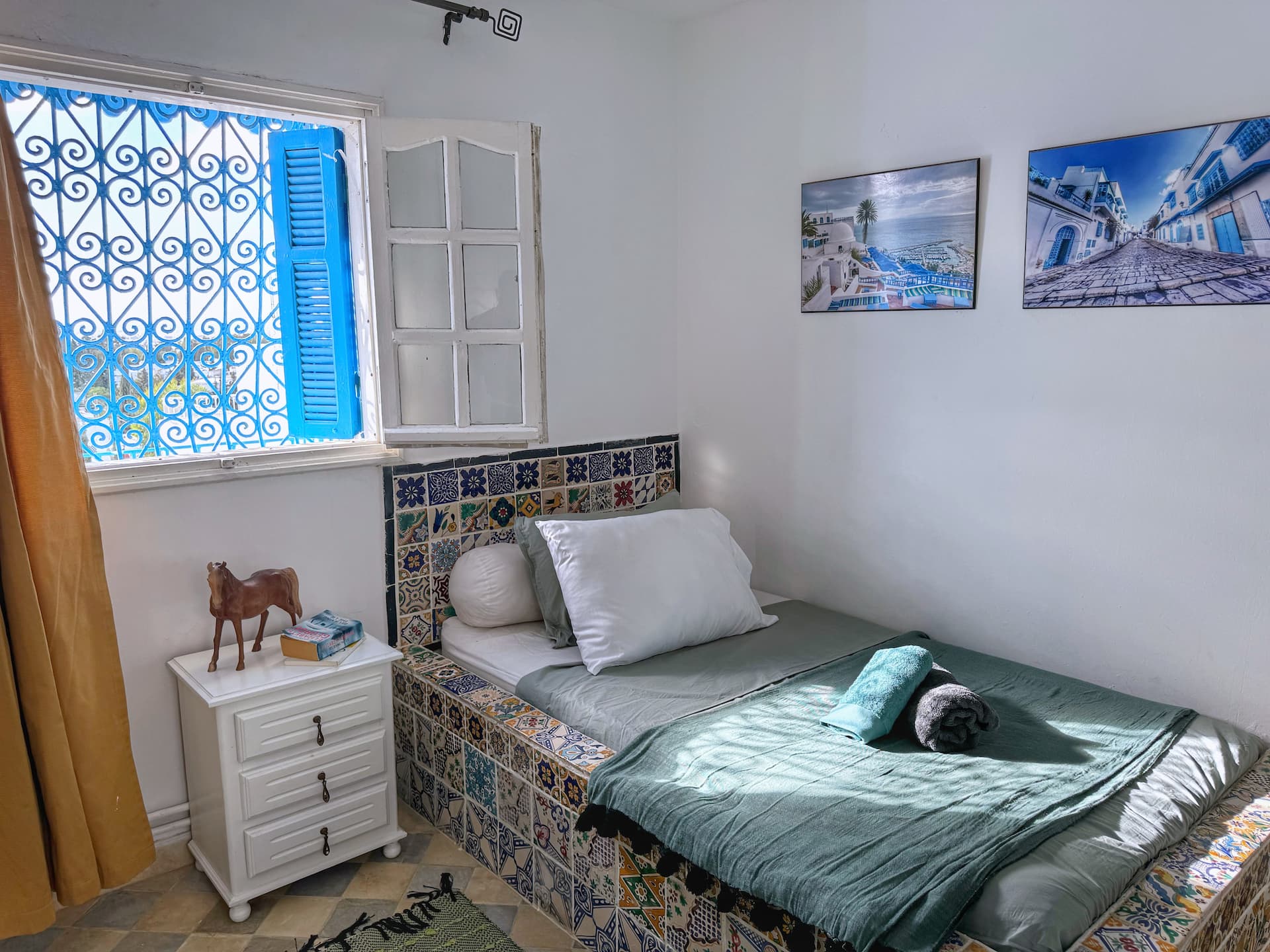 Bleu panoramique/ piscine privée à Sidi Bousaid — Sidi Bou Said · Photo 16