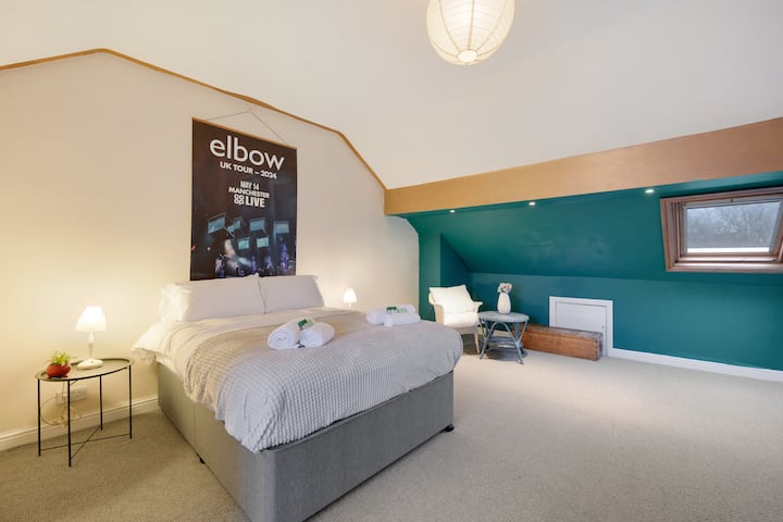 Двойно легло – идеално, за да се наспите добре, след като разгледате Манчестър