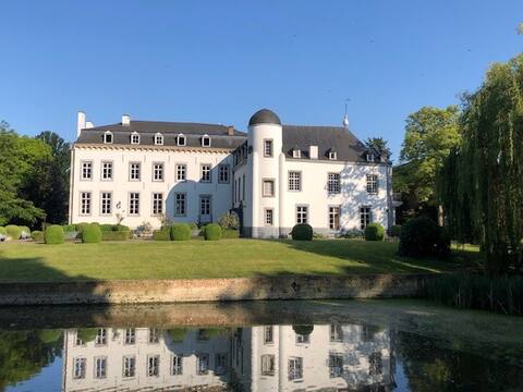 Castle Wing with Heated Indoor Pool (9 pers)