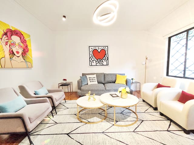 Luxury Polanco prime spot w Terrace: 4 BR + 4.5 BT