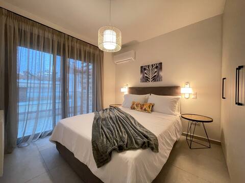 Gleaming apartment near Athens Metro Mall-C2