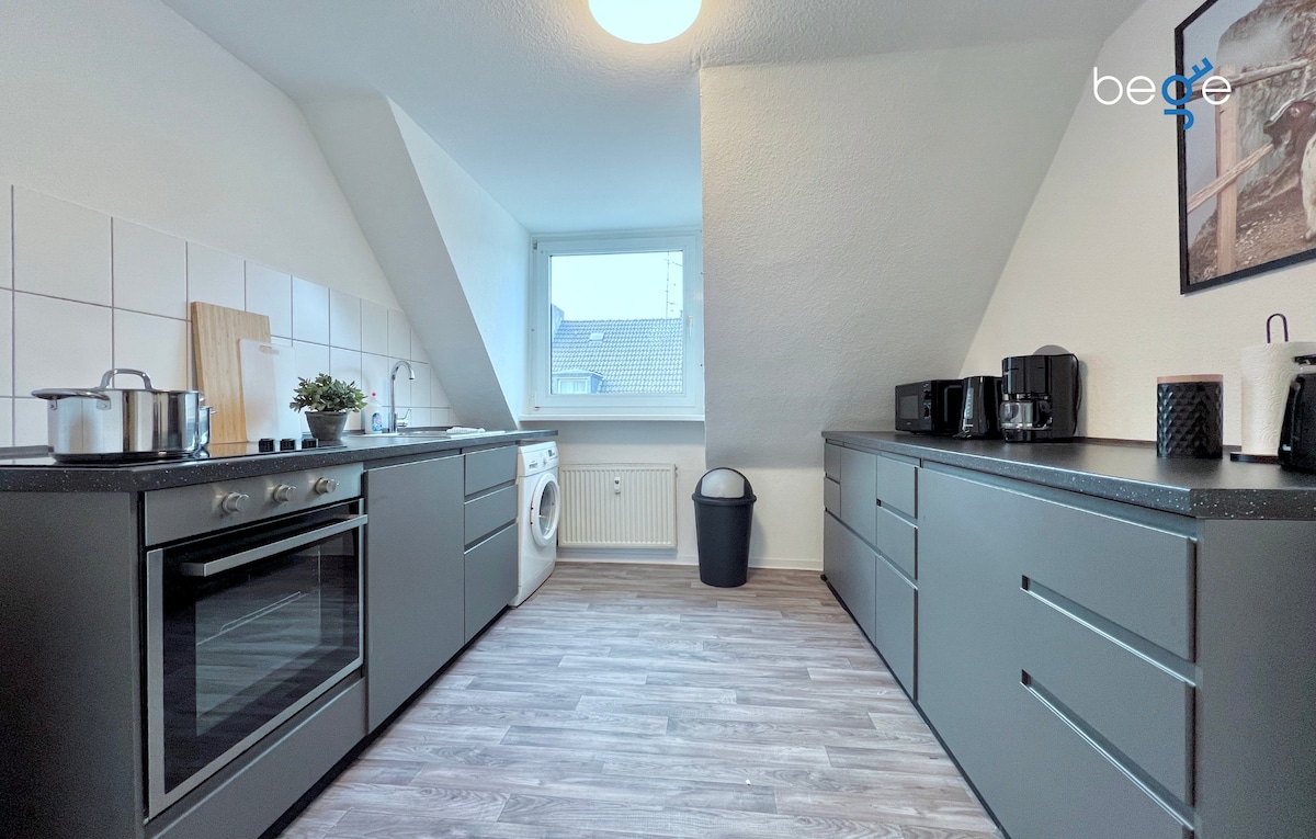 Top performing Airbnb: Bege Apartments | Business Quarters in Mittelmeiderich