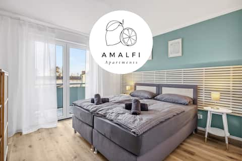 Amalfi Apartment A02 - 2Zi.+smart TV+Boxspringbett