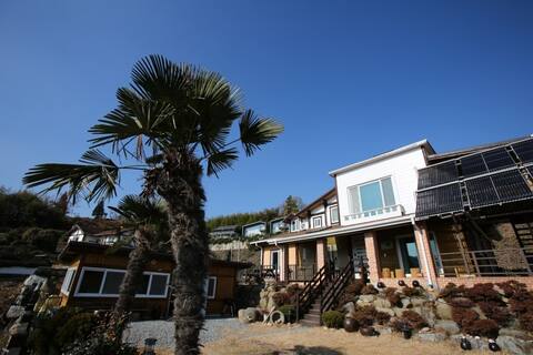 Namhae German Village # cypress pension # fishermanim pension_duplex room