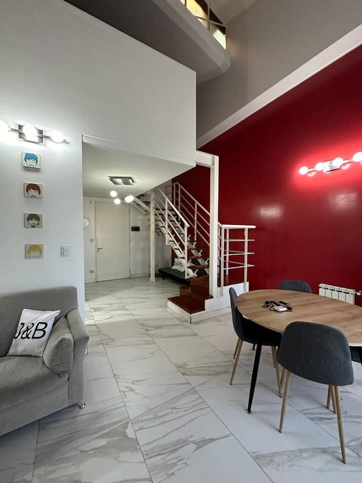 Двухуровневая квартира с 1 спальней в Barracas