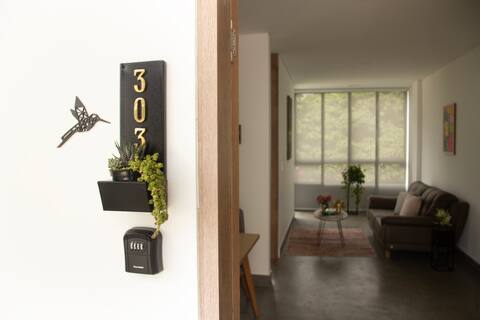 Top Airbnb: 303/ Cozy apartment with a view of El Bosque in El Bosque