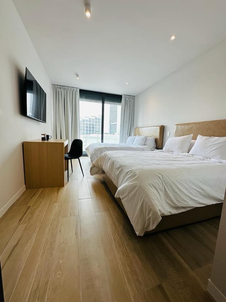 Olson Hotel - Habitación Cuádruple Vista A Balcón - Zapopan