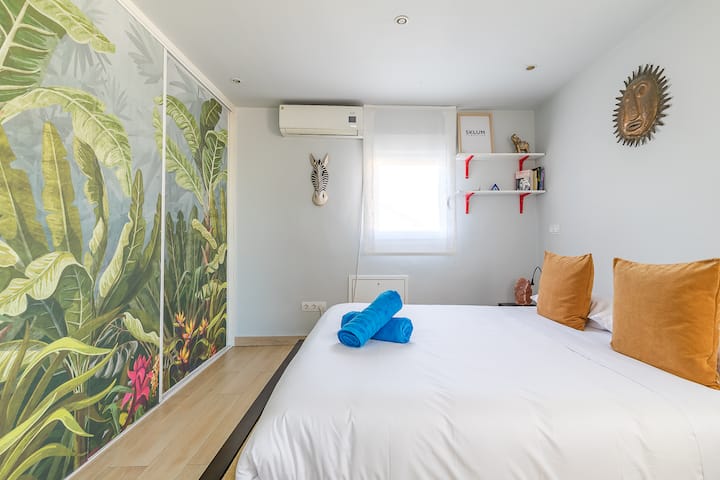 מיזוג אוויר בכל חדר ללילות חמים.