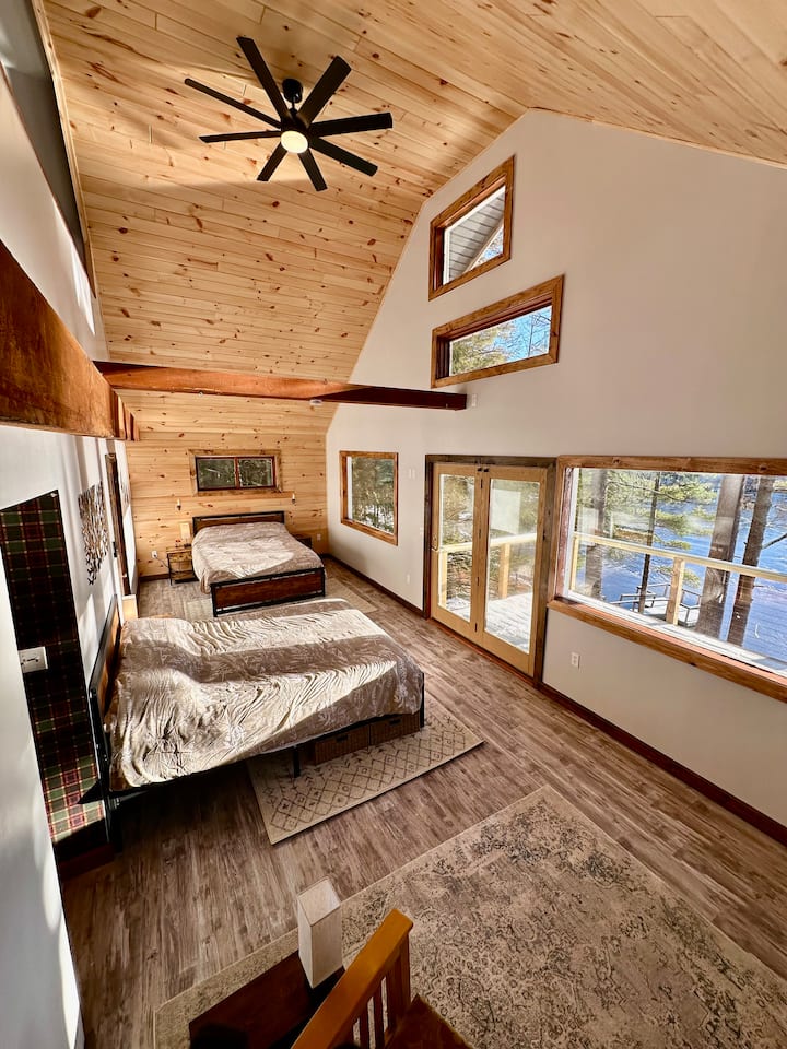 Pleasant Lake House Houses for Rent in Greig, New York, United States