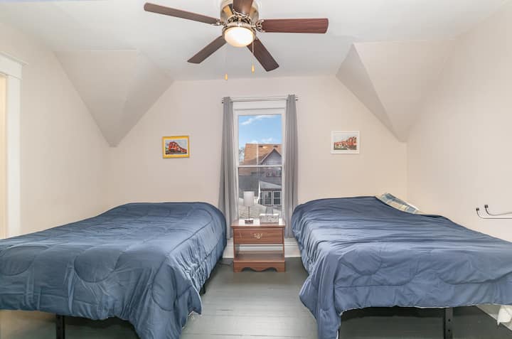 Bedroom #2 Two Full Beds