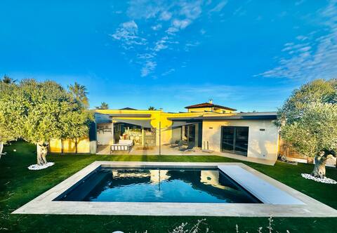 Villa Moderne face aux Vignes