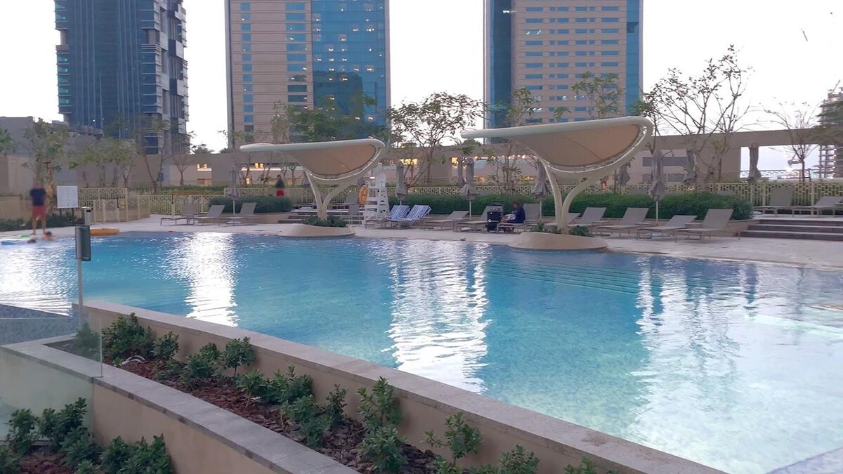 3 Bedroom Furnished Apartment with Burj Khalifa & Fountain View | Burj Vista 5