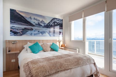 Cozy apartment on the shore of the Nahuel Huapi.