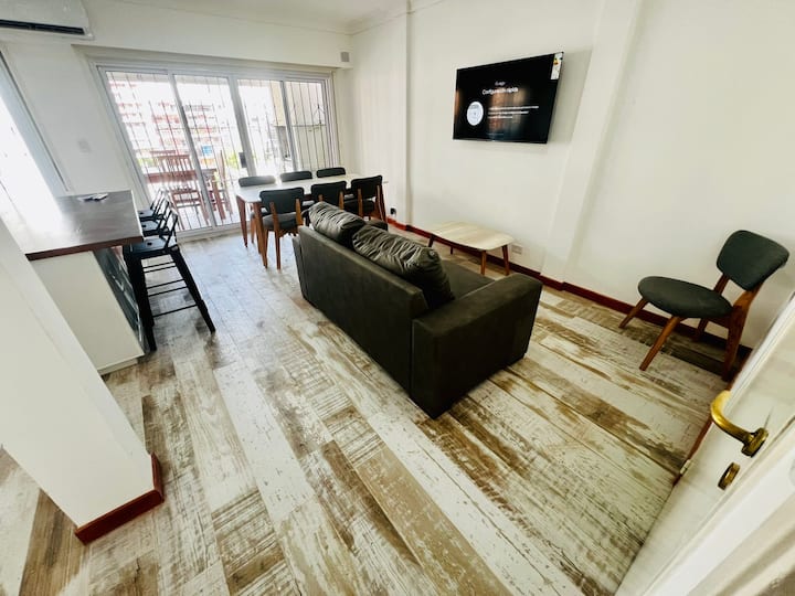 Apartamento com 4 quartos, varanda e jacuzzi em Palermo