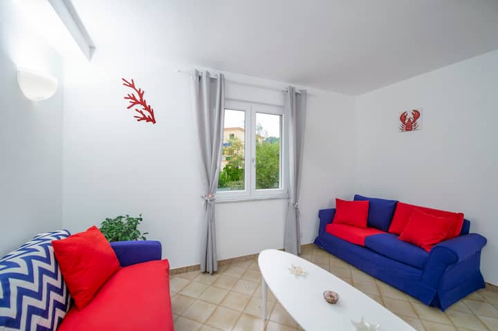 Casa Al Mare Con Spazio Esterno, Parch, Wi-fi, Ac - Massa Lubrense