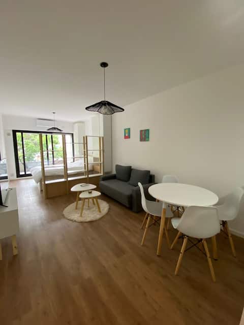 Top performing Airbnb: Apt for 3 with pool in the heart of Buenos Aires in Flores