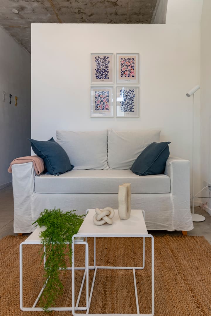 Departamento de 1 dormitorio con balcón y A/C en Chacarita