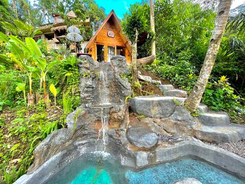 1-BR Villa with Private Pool & Waterfall