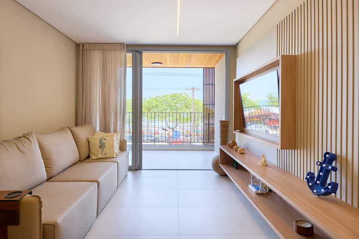 Vista Pro Mar - Bambu - Praia Grande - 2 Dorms - Ubatuba