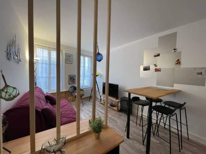 Studio Cosy Avec Lit Mezzanine - Honfleur