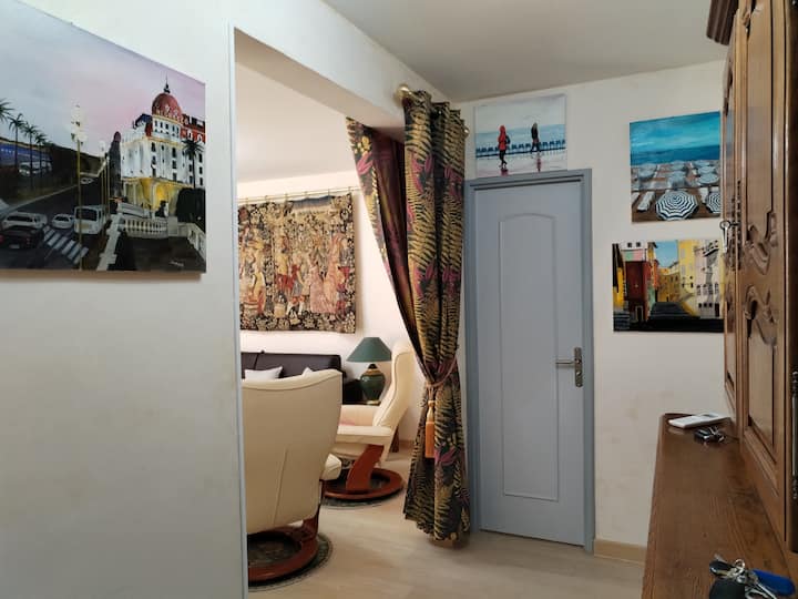 Appart Vue Sur Mer - Cagnes-sur-Mer