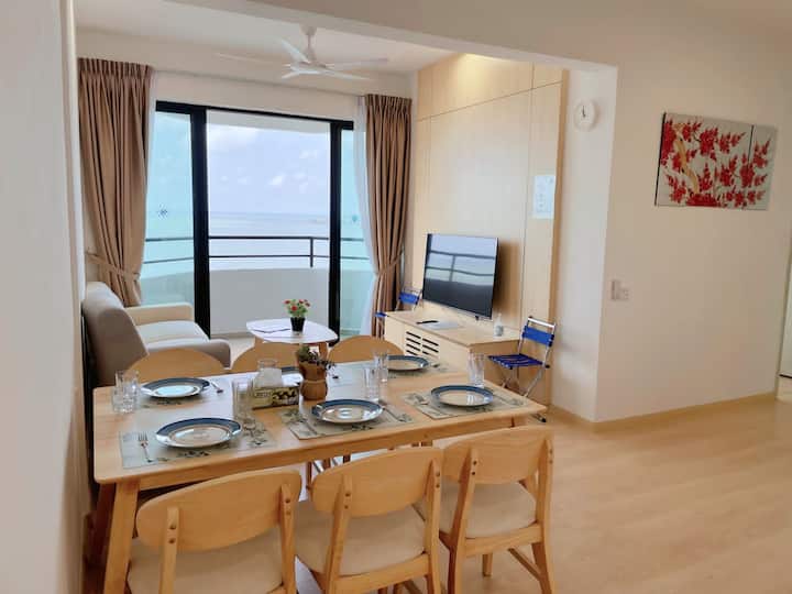 2-8pax|Mutiara|Beach Front|2room8|10minuts to town