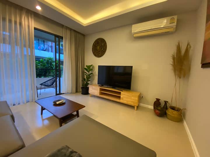 Tranquil 2 Beds Apartment Near Beach With Kitchen - Ko Samui