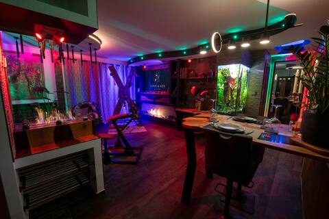 Upscale Love Room with private hot tub