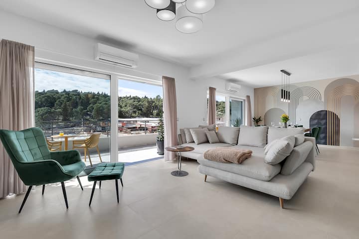 Luxury Apartment "Nugal" Private Heated Roof Pool - Makarska