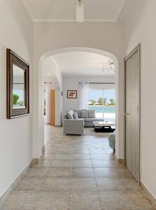 White Villa open lagoon view