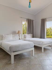 White Villa open lagoon view