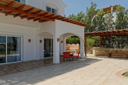 White Villa open lagoon view