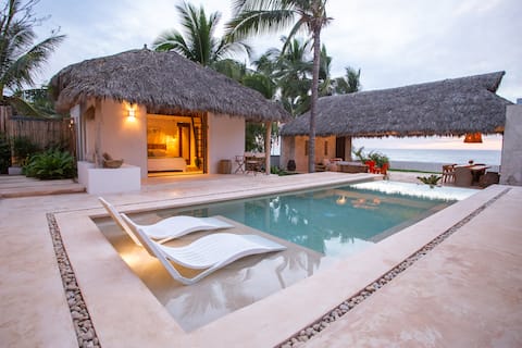 Luxury Beach Front Villa In Punta de Mita