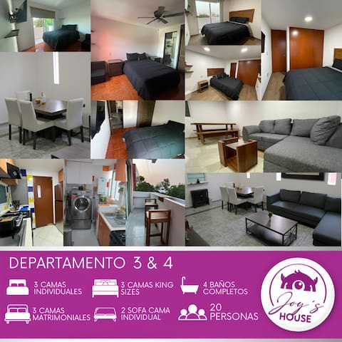 Departamentos en Narvarte 3 y 4