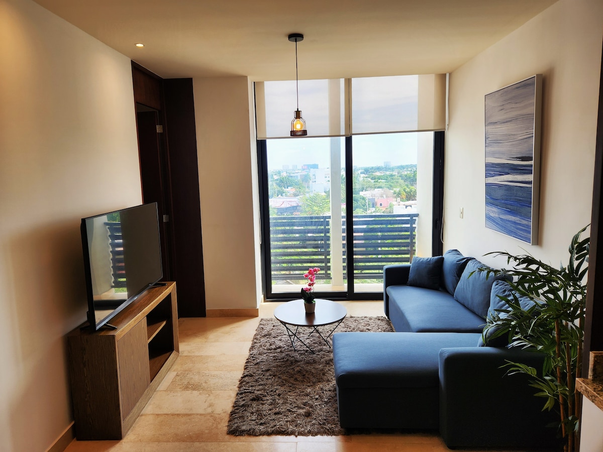 Top Airbnb: Apartment with pool "Holanda" en Fraccionamiento San Ramón