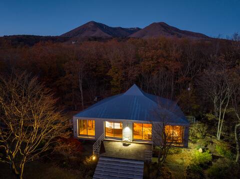 Nasu Private Forest: 5,000 tsubo, Pro-Sauna, BBQ
